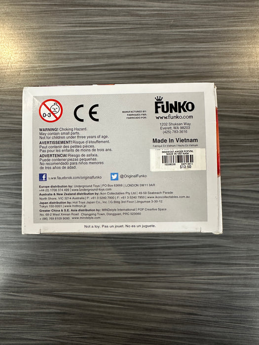 Funko POP! Disney: Inside Out - Anger (Damaged Box) #136