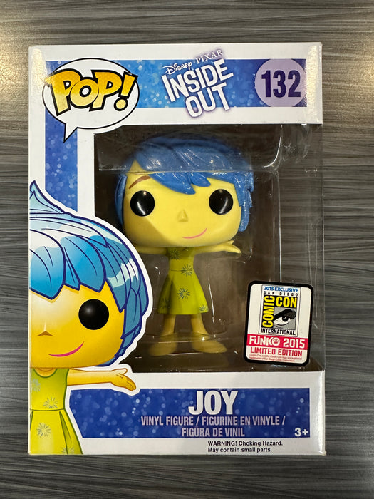 Funko POP! Inside Out: Joy (2015 SDCC)(Damaged Box*) #132