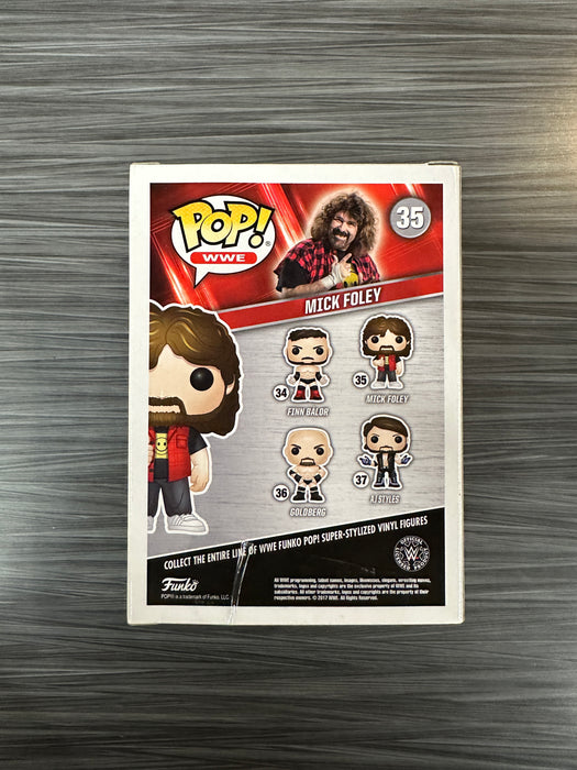 Funko POP! WWE: Mick Foley (Damaged Box) [B] #35