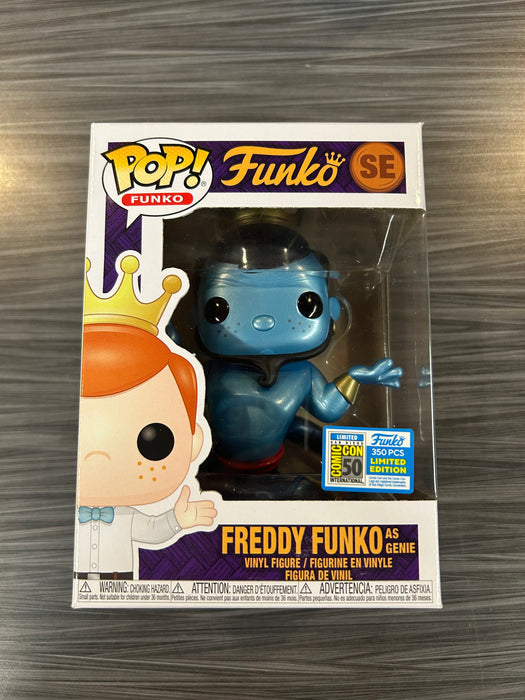 Funko POP! Freddy Funko As Genie [Metallic](2019 SDCC)(350 PCS)(Damaged Box) #SE