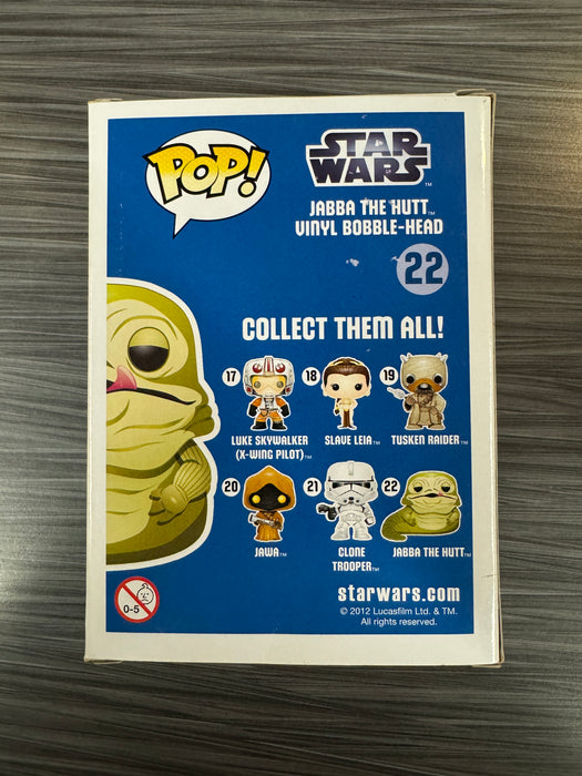 Funko POP! Star Wars: Jabba The Hutt [Large Font/First Release] (Damaged Box) [B] #22