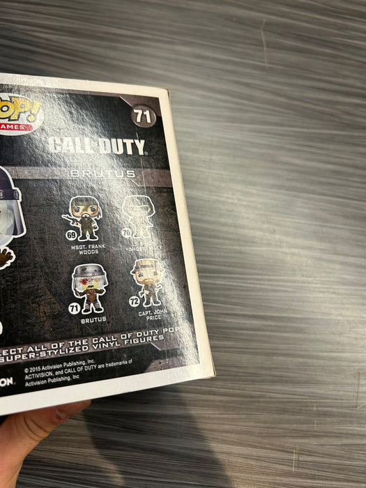 Funko POP! Games: Call Of Duty - Brutus (GameStop)(Damaged Box) #71