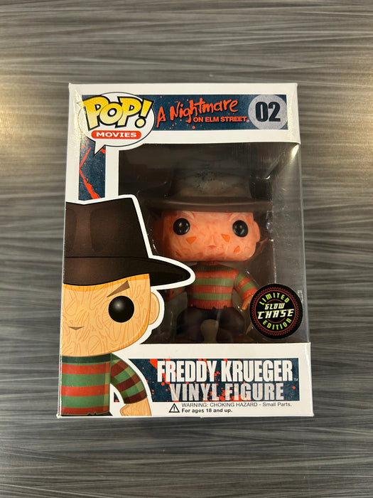 Funko POP! Movies: A Nightmare On Elm Street - Freddy Krueger [1 Warning](GiTD)(CHASE)(Damaged Box) #02