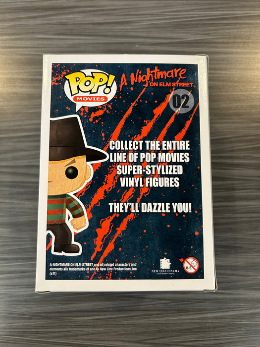 Funko POP! Movies: A Nightmare On Elm Street - Freddy Krueger [1 Warning](GiTD)(CHASE)(Damaged Box) #02