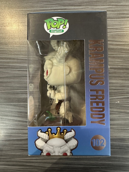 Funko POP! Digital: Halloween Series 2- Krampus Freddy (NFT Release)(1550 PCS)(Damaged Box) #102