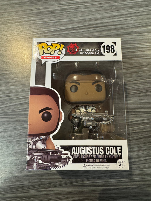 Funko POP! Games: Gears Of War - Augustus Cole (Damaged Box) #198