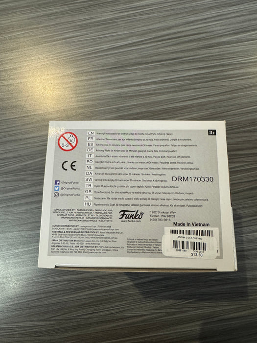 Funko POP! Games: Gears Of War - Augustus Cole (Damaged Box) #198