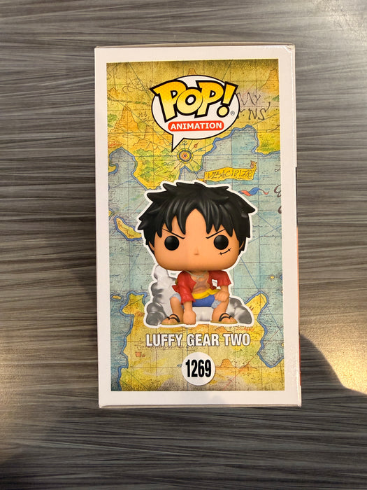 Funko POP! Animation: One Piece - Luffy Gear Two (My Pops.CA)(CHASE)(Damaged Box) #1269