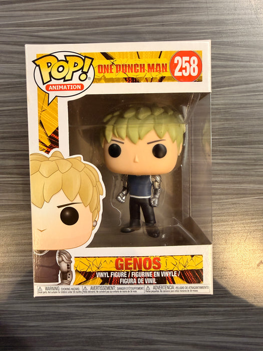 Funko POP! Animation: One Punch Man - Genos (Damaged Box)[A] #258