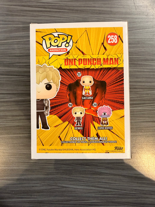 Funko POP! Animation: One Punch Man - Genos (Damaged Box)[A] #258
