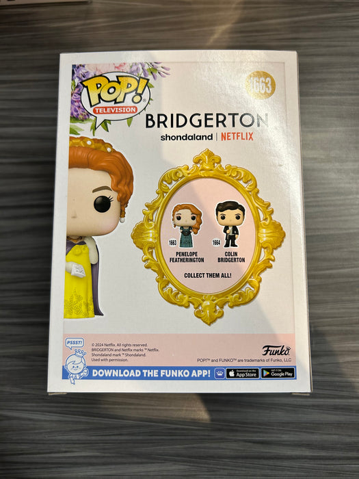 Funko POP! Television: Bridgerton - Penelope Featherington (CHASE)(Damaged Box) #1663