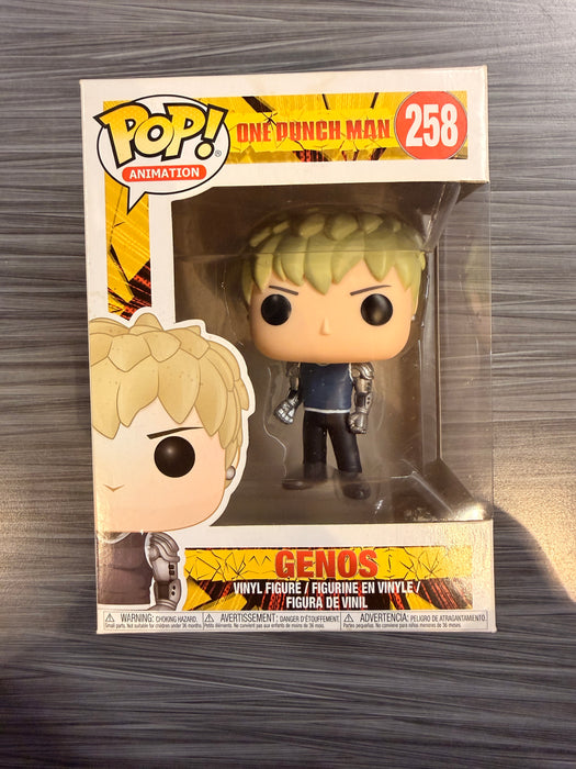 Funko POP! Animation: One Punch Man - Genos (Damaged Box) [C] #258