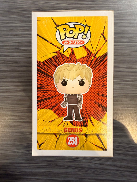 Funko POP! Animation: One Punch Man - Genos (Damaged Box) [C] #258