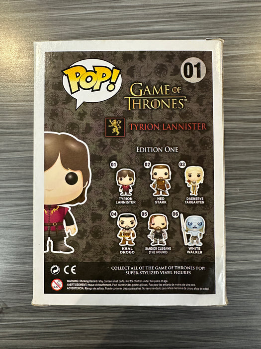 Funko POP! Game of Thrones: Tyrion Lannister (Damaged Box) #01