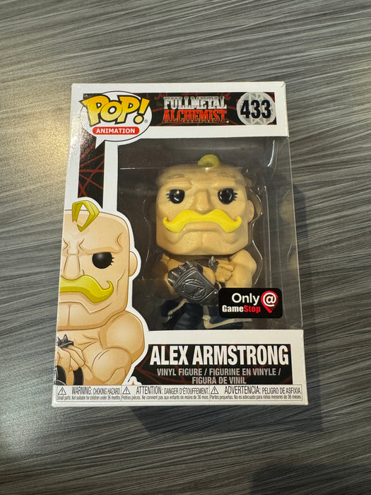 Funko POP! Animation: Fullmetal Alchemist - Alex Armstrong (GameStop)(Damaged Box)[A] #433