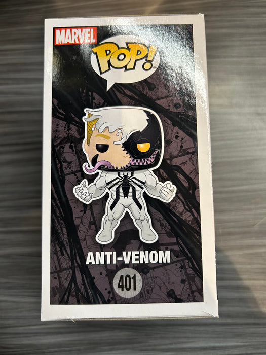 Funko POP! Marvel Venom: Anti-Venom (GiTD)(Boxlunch)(Damaged Box)[B] #401