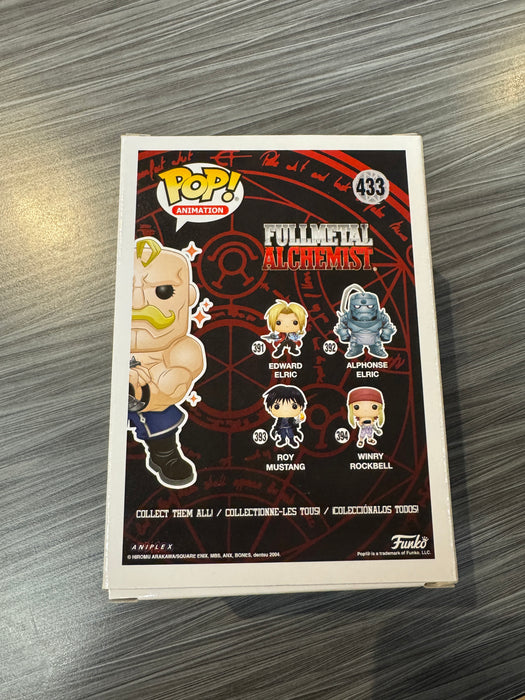Funko POP! Animation: Fullmetal Alchemist - Alex Armstrong (GameStop)(Damaged Box)[A] #433