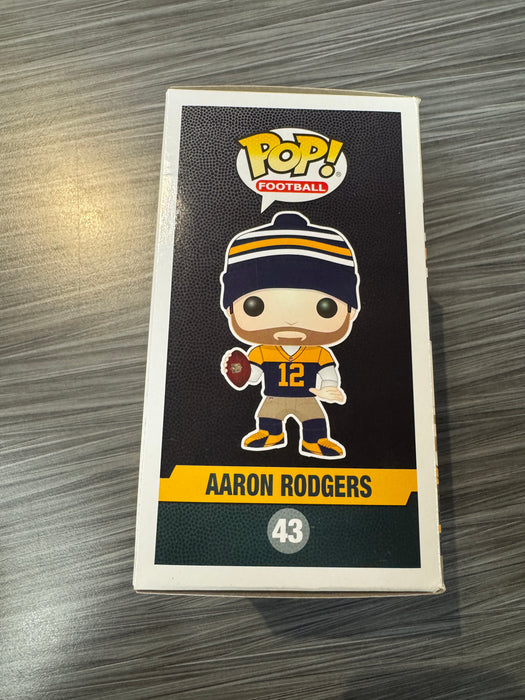 Funko POP! Football: Packers - Aaron Rodgers (Toys R Us)(Damaged Box)[A] #43