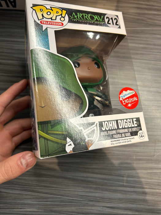 Funko POP! Television: Arrow - John Diggle (FugitiveToys)(Damaged Box)[B] #212