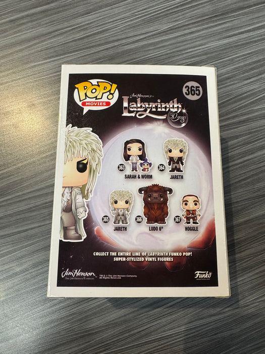 Funko POP! Movies: Labyrinth - Jareth (ThinkGeek)(Damaged Box) #365