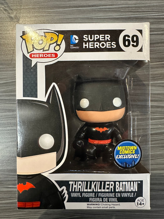 Funko POP! Heroes: Super Heroes - Thrillkiller Batman (Midtown Comics)(Damaged Box) #69