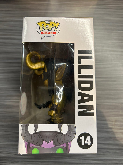 Funko POP! Games: World of Warcraft - Illidan (2015 Pop Asia)(Damaged Box) #14