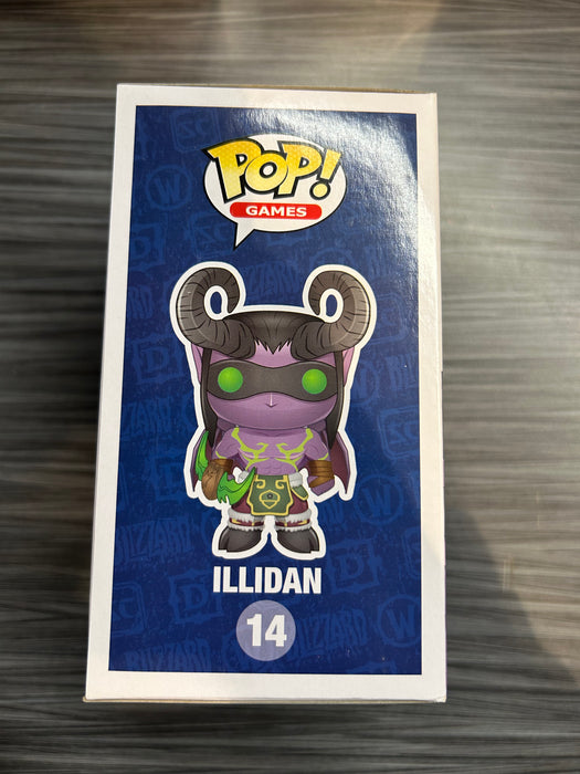 Funko POP! Games: World of Warcraft - Illidan (2015 Pop Asia)(Damaged Box) #14