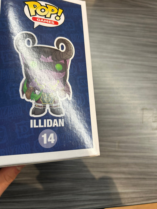Funko POP! Games: World of Warcraft - Illidan (2015 Pop Asia)(Damaged Box) #14