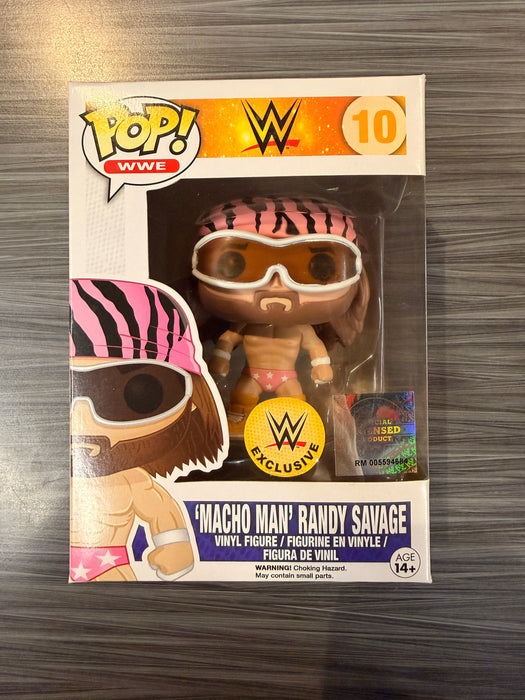 Funko POP! WWE: 'Macho Man' Randy Savage [Pink](WWE Shop) (Damaged Box) #10