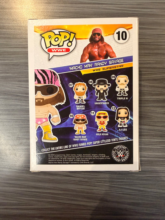 Funko POP! WWE: 'Macho Man' Randy Savage [Pink](WWE Shop) (Damaged Box) #10