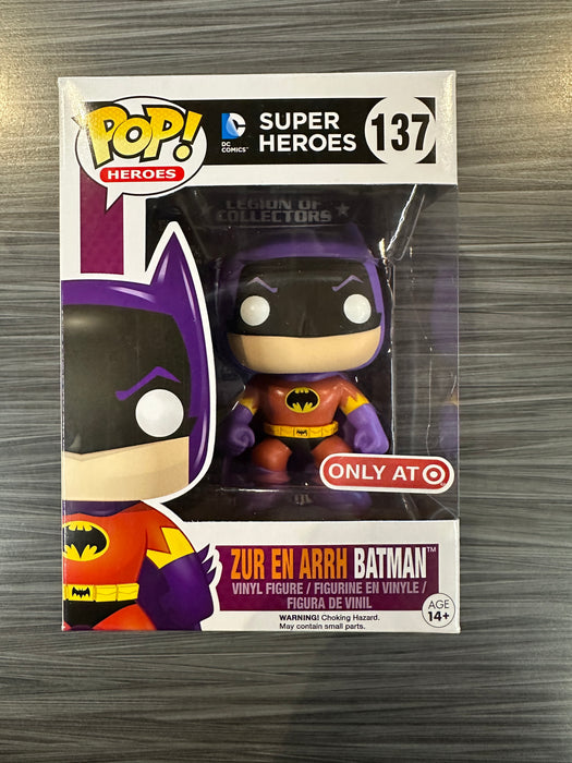 Funko POP! Super Heroes - Zur En Arrh Batman (Target)(Damaged Box)[A] #137