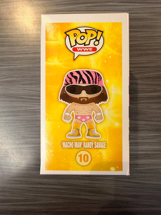 Funko POP! WWE: 'Macho Man' Randy Savage [Pink](WWE Shop) (Damaged Box) #10