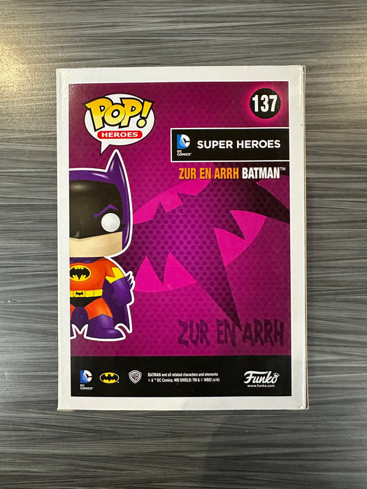 Funko POP! Super Heroes - Zur En Arrh Batman (Target)(Damaged Box)[A] #137