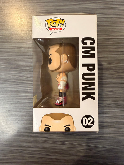 Funko POP! WWE: CM Punk (Hot Topic)(Damaged Box) #02