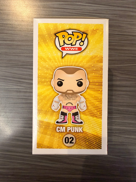 Funko POP! WWE: CM Punk (Hot Topic)(Damaged Box) #02
