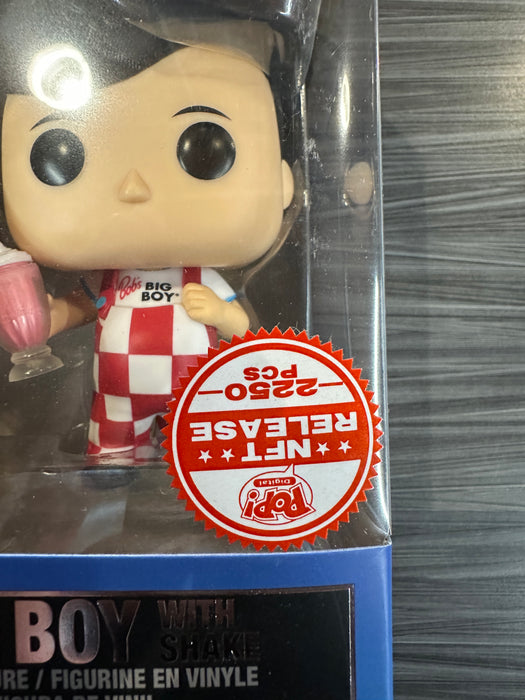 Funko POP! Digital: Big Boy - Big Boy w/ Shake (NFT Release 2250 PCS)(Upside Down Sticker)  #08