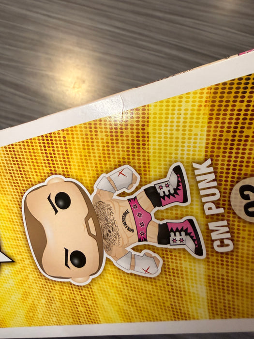 Funko POP! WWE: CM Punk (Hot Topic)(Damaged Box) #02