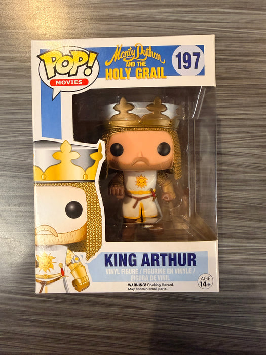 Funko POP! Movies: Monty Python and The Holy Grail - King Arthur (Damaged Box) #197