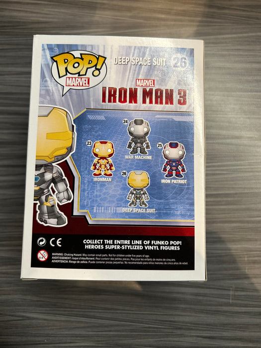 Funko POP! Marvel: Iron Man 3 - Deep Space Suit (Damaged Box) #26