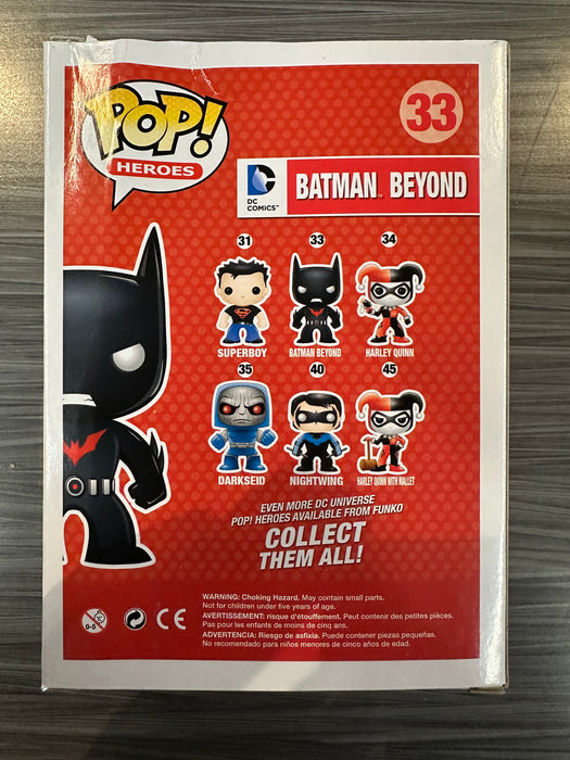 Funko POP! Heroes: DC Comics - Batman Beyond (Fugitive Toys)(Damaged Box) #33