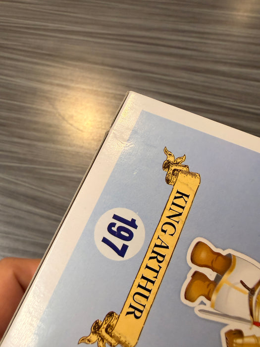 Funko POP! Movies: Monty Python and The Holy Grail - King Arthur (Damaged Box) #197