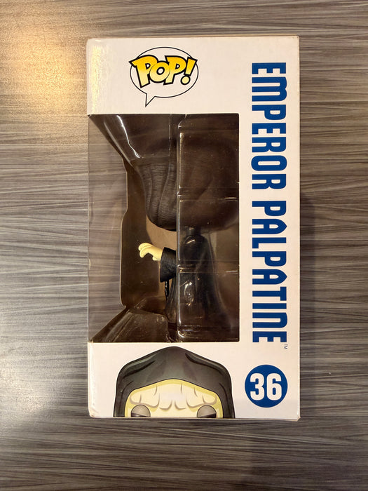 Funko POP! Star Wars: Emperor Palpatine [White Face] (Damaged Box)[A] #36