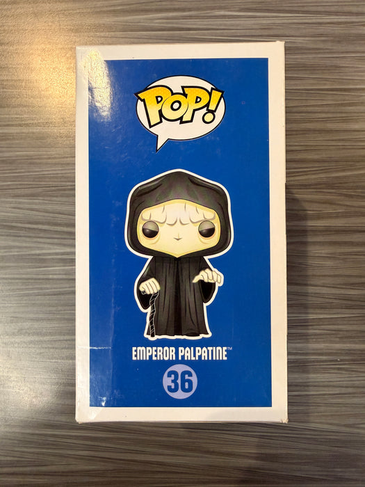Funko POP! Star Wars: Emperor Palpatine [White Face] (Damaged Box)[A] #36