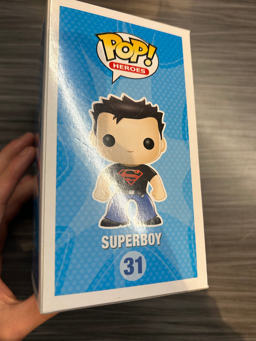 Funko POP! Heroes: DC Universe - Superboy (Damaged Box) #31