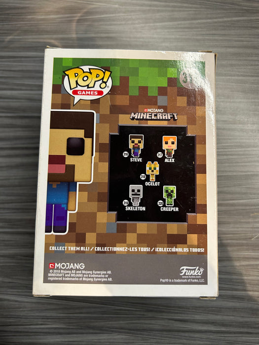 Funko POP! Games: Minecraft - Steve (Damaged Box*) #316