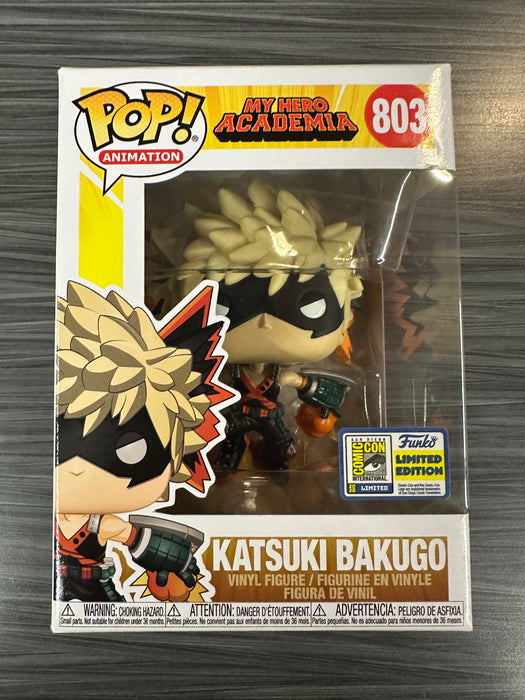 Funko POP! Animation: My Hero Academia - Katsuki Bakugo (2020 SDCC)(Damaged Box) #803