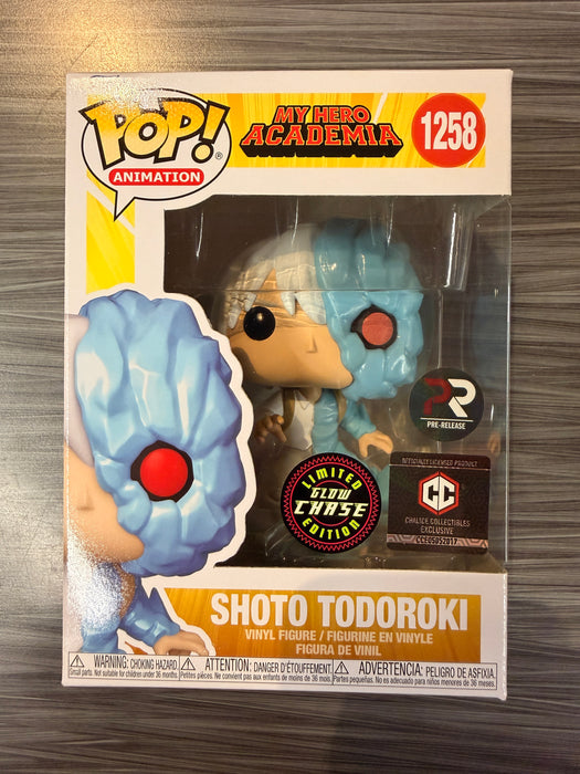 Funko POP! Animation: My Hero Academia - Shoto Todoroki (Pre-Release Chalice)(GiTD)(CHASE)(Damaged Box) #1258
