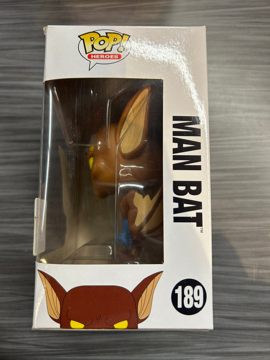 Funko POP! Heroes: Batman - Man Bat (2017 Summer Convention)(Damaged Box*) #189
