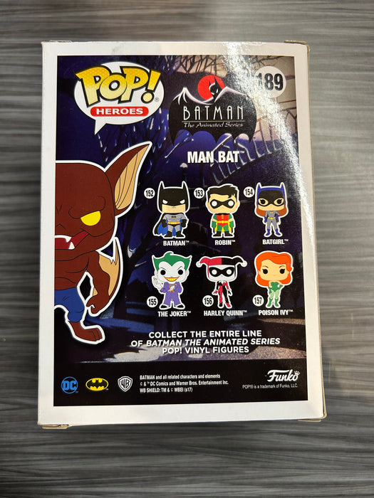 Funko POP! Heroes: Batman - Man Bat (2017 Summer Convention)(Damaged Box*) #189