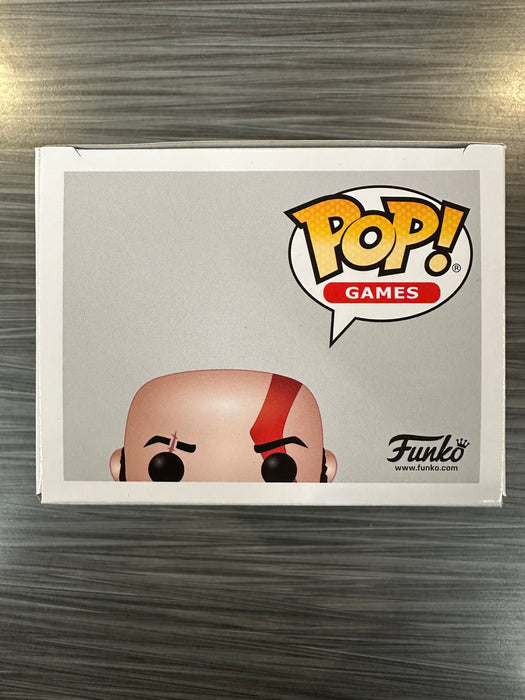 Funko POP! Games: God of War - Kratos [With The Blades Of Chaos](GiTD)(GameStop)(Damaged Box)[B] #154